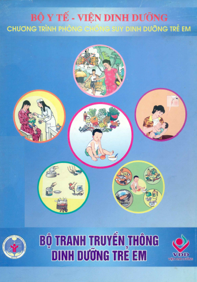 Flipchart Children's Nutrition Communication Picture Set