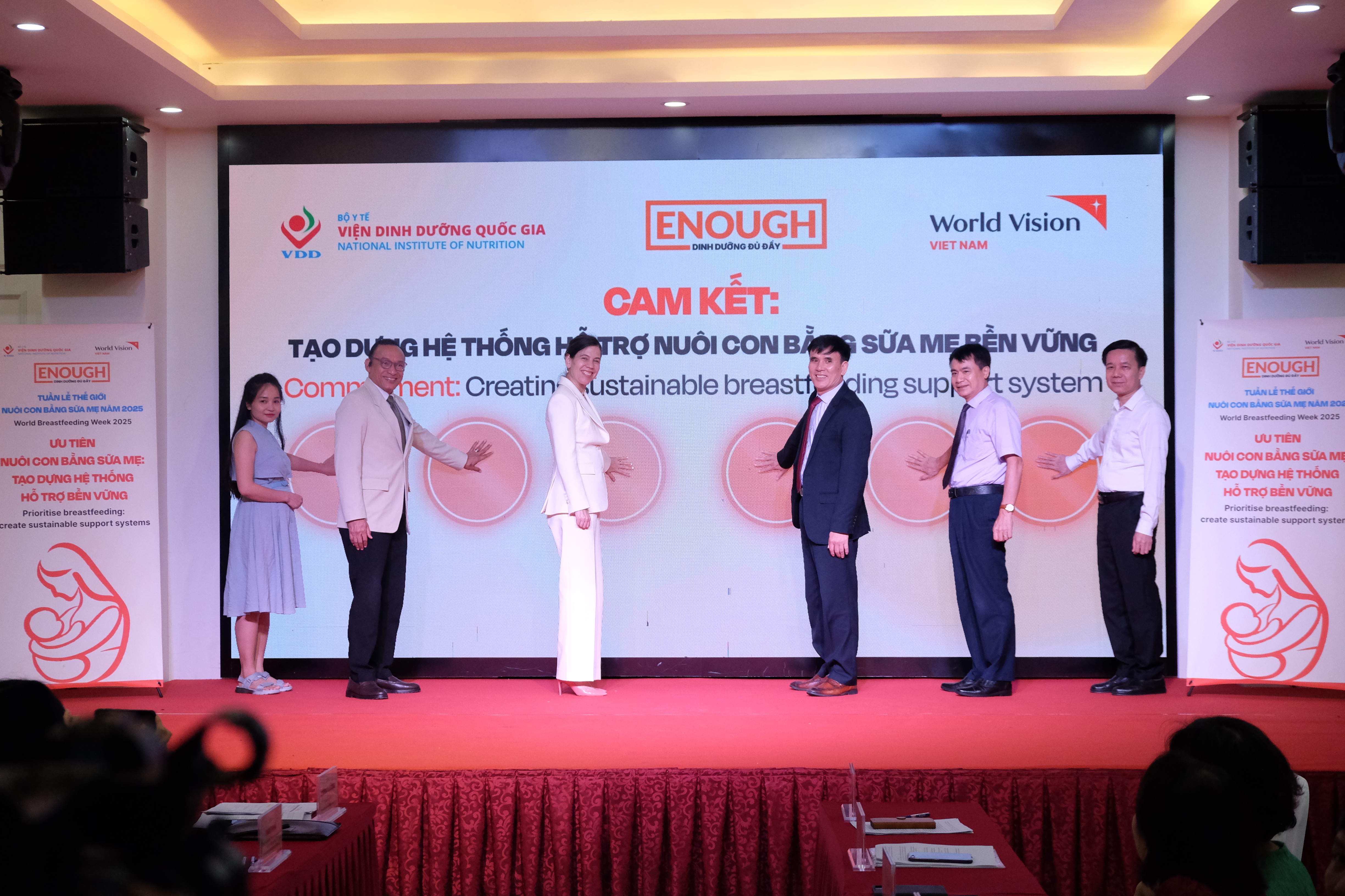 Ưu tiên nuôi con bằng sữa mẹ- Tạo dựng hệ thống hỗ trợ bền vững