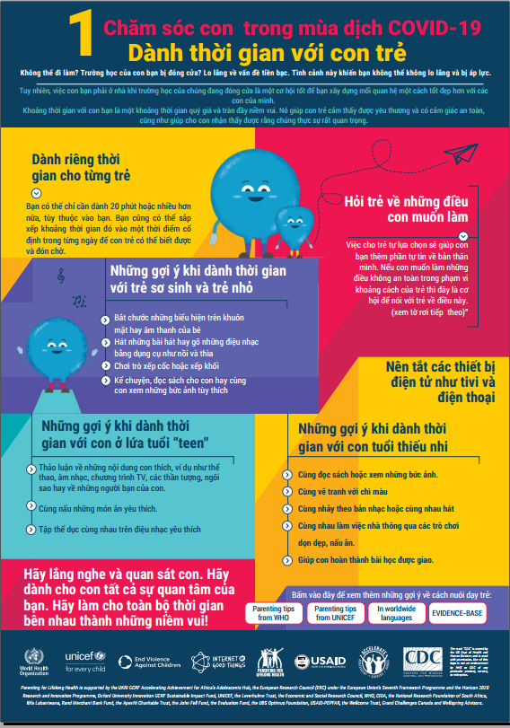 Tài liệu chăm sóc con trong mùa dịch Covid-19
