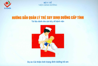 Tranh lật Hướng dẫn quản lý trẻ suy dinh dưỡng cấp tính