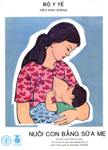 Tranh lật Nuôi con bằng sữa mẹ